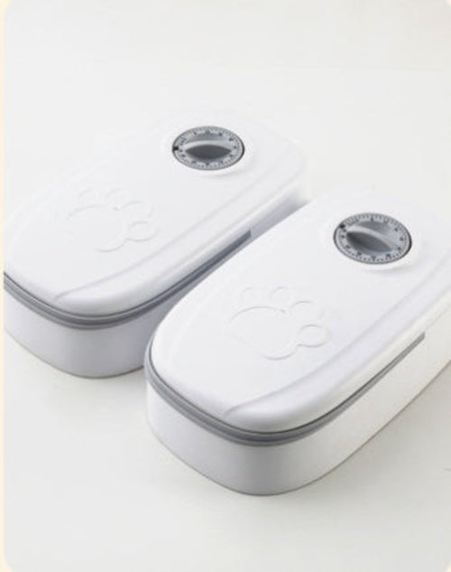 2-in-1 Gravity Automatic Pet Feeder & Water Dispenser