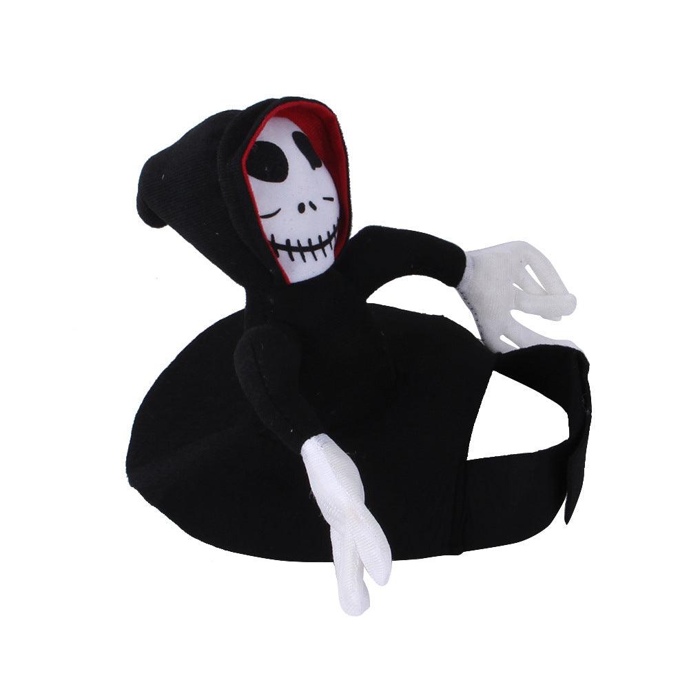 Scary Spider Rider Pet Halloween Costume – Creepy-Crawly Fun for Cats & Dogs
