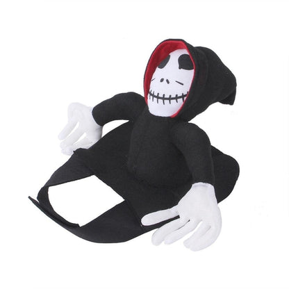 Scary Spider Rider Pet Halloween Costume – Creepy-Crawly Fun for Cats & Dogs