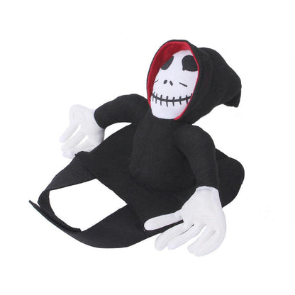 Scary Spider Rider Pet Halloween Costume – Creepy-Crawly Fun for Cats & Dogs