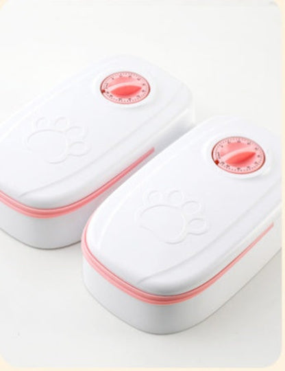2-in-1 Gravity Automatic Pet Feeder & Water Dispenser