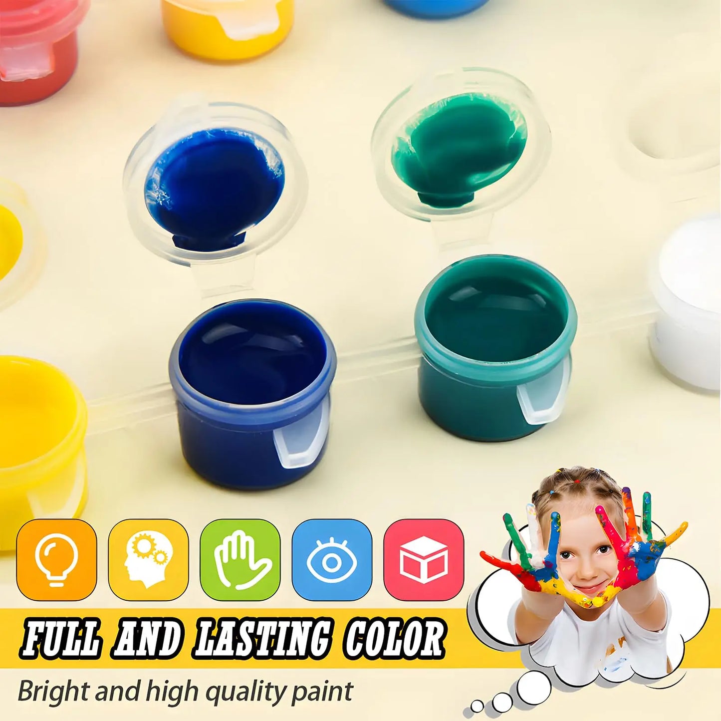 Kids Arts and Crafts Set Educational Painting Kit